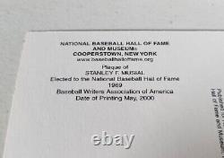 National Baseball Hall Of Fame & Museum Yellow Postcards Set Of 200+ Box Plauges