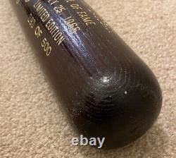 Natl Baseball Hall of Fame Brown Bat For 1966 Induction Limited Edition #290/500