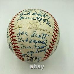 Negro League Hall Of Fame Legends Multi Signed Baseball 31 Sigs JSA COA