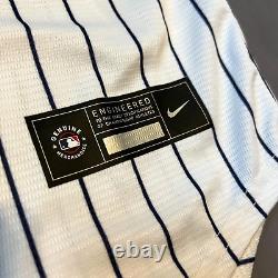 New Nike Derek Jeter New York Yankees Hall of Fame withPatch Pinstripe Jersey Sz L