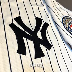 New Nike Derek Jeter New York Yankees Hall of Fame withPatch Pinstripe Jersey Sz L