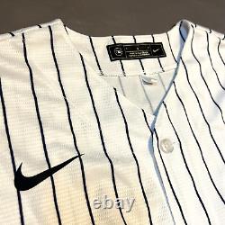 New Nike Derek Jeter New York Yankees Hall of Fame withPatch Pinstripe Jersey Sz L