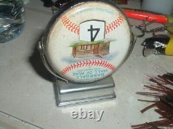 Old Vintage National Baseball Hall Of Fame Museum RARE Calender c. 1940s New York