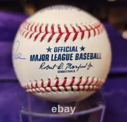 PETE ROSE 4256 SIGNED MLB BASEBALL Hall of Fame Stamp ROMLB