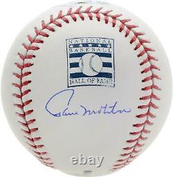Paul Molitor Milwaukee Brewers Autographed Hall of Fame Logo Baseball