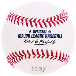 Pedro Martinez Autographed Hall Of Fame Hof Logo Baseball Red Sox Beckett 211749