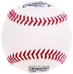 Pedro Martinez Autographed Hall Of Fame Hof Logo Baseball Red Sox Beckett 211749