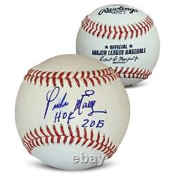 Pedro Martinez Autographed Hall of Fame HOF 2015 Signed MLB Baseball JSA SMUDGE