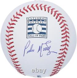 Pedro Martinez Boston Red Sox Autographed Hall of Fame Logo Baseball