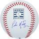 Pedro Martinez Boston Red Sox Autographed Hall of Fame Logo Baseball