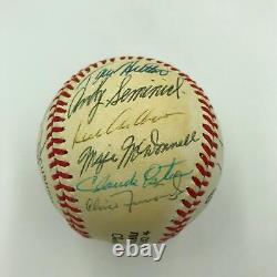 Philadelphia Phillies Hall Of Fame & Legends Multi Signed Baseball JSA COA