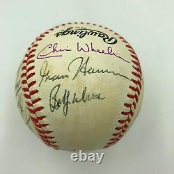 Philadelphia Phillies Hall Of Fame & Legends Multi Signed Baseball JSA COA