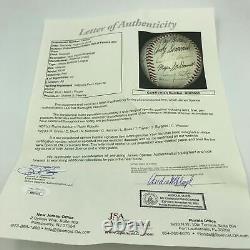 Philadelphia Phillies Hall Of Fame & Legends Multi Signed Baseball JSA COA