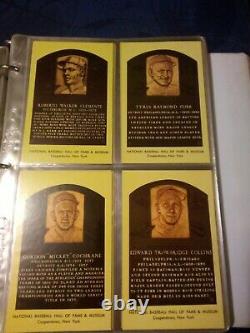 Post Cards Of MLB Baseball Hall Of Fame Inductions