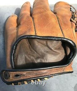 RARE EDD ROUSH Vintage 1920s Baseball Glove HALL OF FAME CINCINNATI REDS