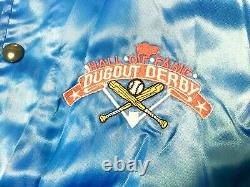 RARE Mel Nick Fantasy Baseball Dugout Derby Hall of Fame Jacket Made in USA L