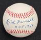 RICK FERRELL Signed Official MLB Baseball-HALL OF FAME-BOSTON RED SOX-PSA