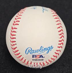 RICK FERRELL Signed Official MLB Baseball-HALL OF FAME-BOSTON RED SOX-PSA