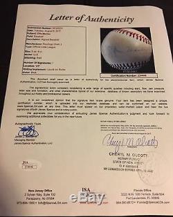 Rare Effa Manley Hall Of Fame Single Signed Autographed Baseball With JSA COA