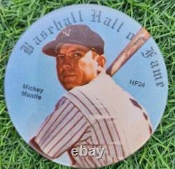 Rare Mickey Mantle HOF 1978 Vintage Baseball Hall Of Fame 3 Pin NY Yankees