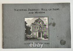 Rare Vintage 1946 National Baseball Hall of Fame & Museum Yearbook