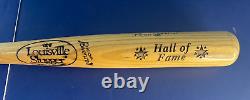 Reggie Jackson Signed 34 Hall Of Fame Baseball Bat JSA AU08433 n9s