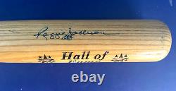 Reggie Jackson Signed 34 Hall Of Fame Baseball Bat JSA AU08433 n9s