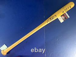 Reggie Jackson Signed 34 Hall Of Fame Baseball Bat JSA AU08433 n9s