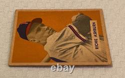 Richie Ashburn 1949 Bowman Baseball 214 Rookie Card RC Phillies HOF Hall of Fame