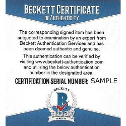 Rickey Henderson Autographed MLB Hall of Fame HOF Signed Baseball Beckett COA