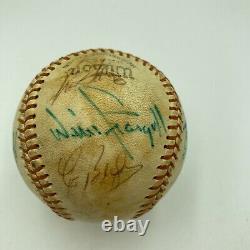 Roberto Clemente Sweet Spot 1960's Hall Of Fame Legends Signed Baseball JSA COA