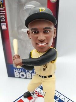 Roberto clemente pittsburgh pirates cooperstown hall of fame hof bobblehead new