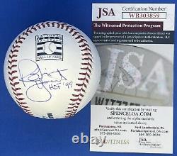 Robin Yount Autographed Signed Hall Of Fame Baseball with HOF'99 & JSA COA