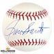 Ron Santo? Chicago Cubs Signed OML Baseball Autograph Hall Of Fame -COA