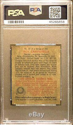 Roy Campanella 1949 Bowman Rookie #84 PSA 2 Hall of Fame Centered