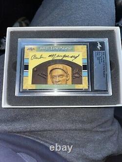 Rube Marquard Vintage Original Cut Autograph Hall Of Fame Pitcher MUST L@@K /11