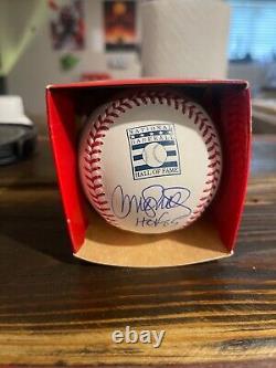 Ryne Sandberg Signed Autograph Hof Hall Of Fame Baseball ROMLB Ball JSA COA