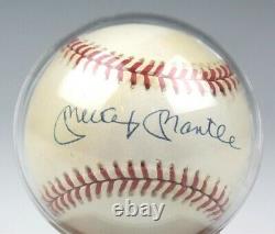 SIGNED Mickey Mantle Hall of Fame HOF Autographed Baseball with JSA COA