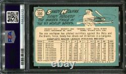 Sandy Koufax 1965 Topps #300 PSA 4 Hall of Fame Hurler / Brooklyn Legend