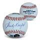 Sandy Koufax Autographed MLB Hall of Fame HOF Logo Signed Baseball Beckett SS