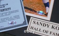 Sandy Koufax Hall of Fame Signed Photo, MLB Baseball Los Angeles Dodgers + BONUS