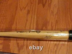 Sandy koufax signed bat autographed hall of fame baseball hof mlb nolan ryan