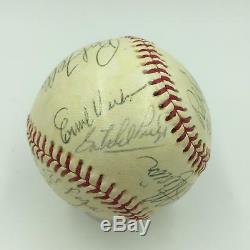 Satchel Paige 1978 Springfield Redbirds Hall Of Fame Signed Baseball JSA COA