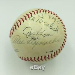 Satchel Paige 1978 Springfield Redbirds Hall Of Fame Signed Baseball JSA COA