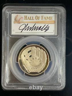 Set 4 2014 S Baseball Hall of Fame Signed Half Dollar Silver Coin PCGS PR70 DCAM