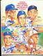 Signed 1984 Don Drysdale & 4 others National Hall of Fame Baseball Yearbook