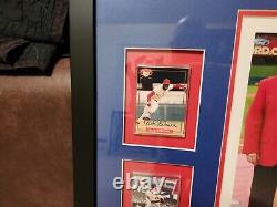 St. Louis Cardinals Hall Of Fame Picture and autographed baseball Cards