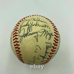 Stan Musial Joe Cronin Bob Gibson Hall Of Fame Multi Signed Baseball JSA
