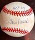 Stan Musial signed baseball Hall of Fame 1969