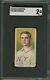 T206 Rube Marquard Portrait SGC 2 Cycle 350 Hall of Fame Rare Back/Tough